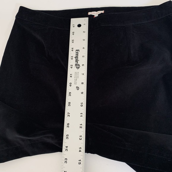 NWT‎ Frances Valentine Lucy Pant Black Velvet Japanese Stretch Women 14 Luxury - Picture 7 of 9